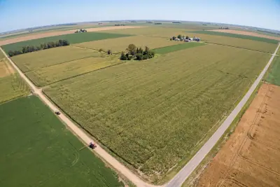 Foto 1 de COD-013: Vista aérea — Campo en venta en Pedanía Chazón, Ausonia